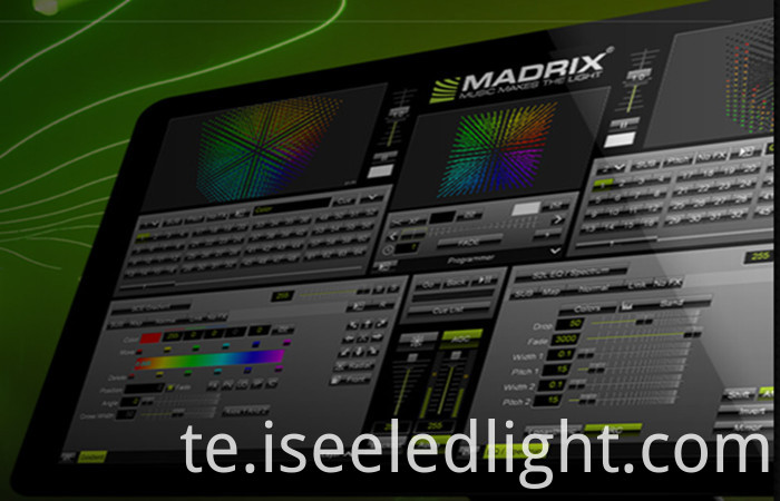 Madrix software 3D effects